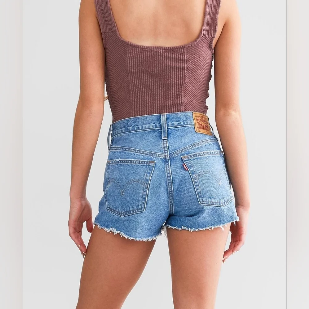 Levi's 501 Original Jean Shorts #563270213 Button Fly NWT - Picture 2 of 11